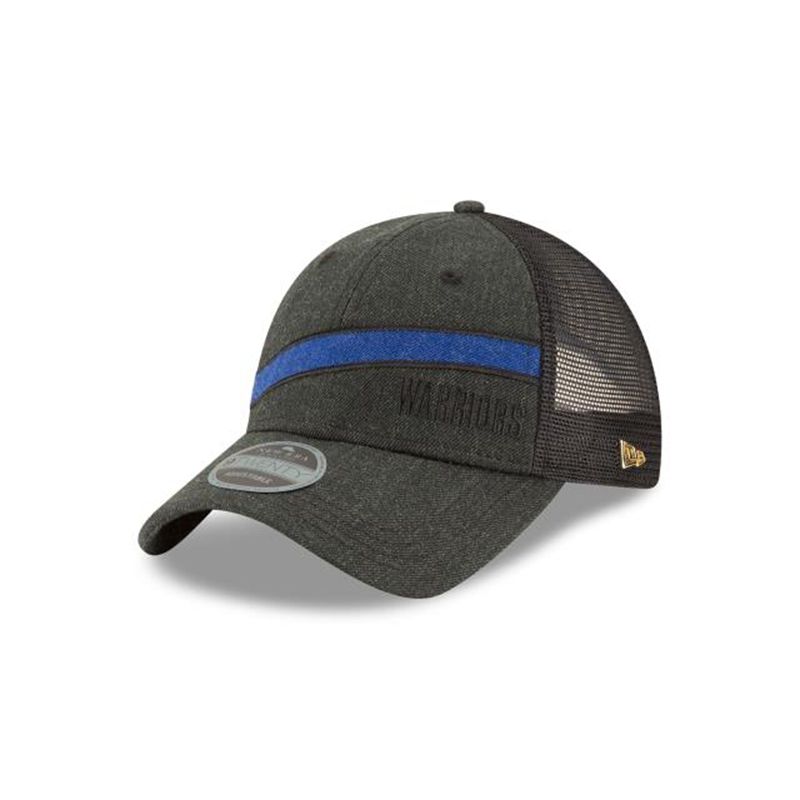 NBA Golden State Warriors Trucker Scale 9Twenty Adjustable (HTU6327) - Black New Era Caps